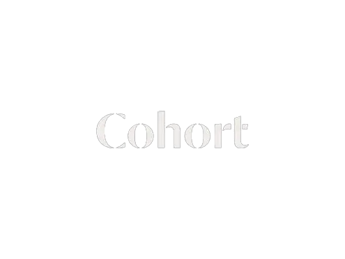 Cohort white logo