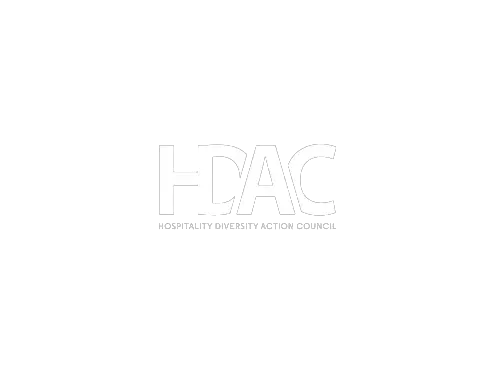 HDAC white logo